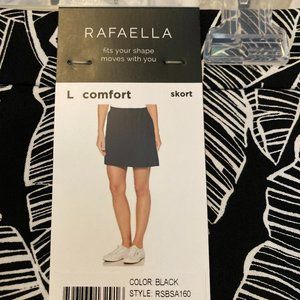 Skort, Rafella, Size L, Black and White, NWT
